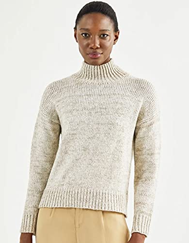 BLUSA FEMININA TRICOT GOLA ALTA Tamanho:M;Cor:Preto