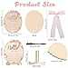 Tucnoeu Baby Announcement Sign, Wooden Hello World Newborn Welcome Sign, Bow Birth Stats Signs Newborn Photo Prop, Monthly Milestone Wood Discs(Ribbon)