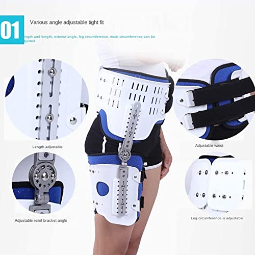 Soporte ortopédico para muslo, rodilla y pie ajustable miniatura 3