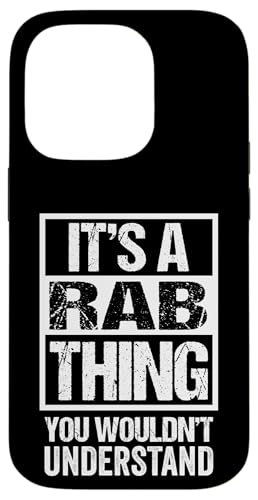 It's A Rab Thing You Wouldn't Understand First Name Nickname �X�}�z�P�[�X iPhone 14 Pro �p