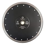 Whirlwind USA LCPM 10 inch,Super Thin Premium Continuous Rim Tile Saw Diamond Blades,for Cutting Por