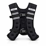 5KG, 10KG, 20KG Weighted Vest - Fully Adjustable Weight Vests for Running Training Weight Loss Jacket Workout Jogging Walking Boxing Waistcoat Strength Training, home gym Equipment Men Women