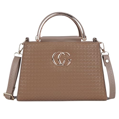 Image of alonzo Women's Stylish Beige Small Sling Bag | Lightweight Crossbody Shoulder Bag | Compact Mini Purse with Zip Closure | Casual Travel Handbag(AZCG301 -Parent)