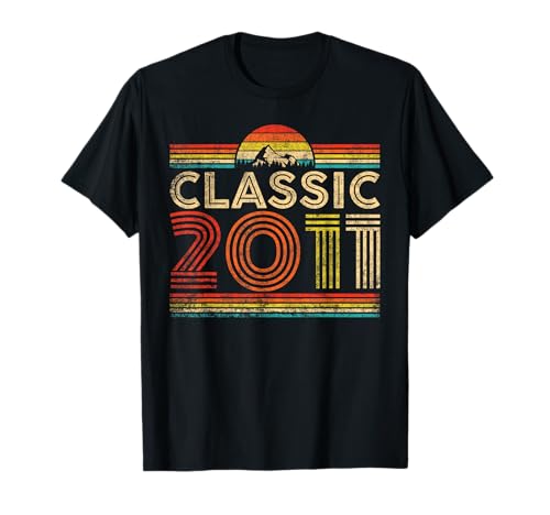 Classic 2011 Vintage Year 2011 Classic Birthday Men Women T-Shirt