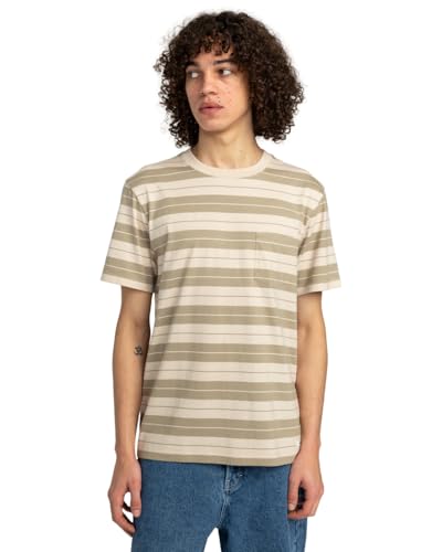 T-shirt Element Homme à poche basique en coton pour un style casual quotidien
