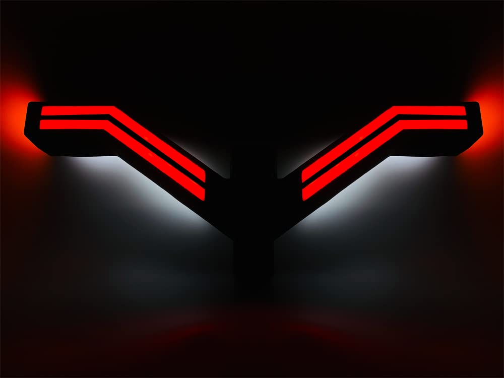 GALIBOS LED NEON CUERNOS TRASEROS CUATRO COLORES CON INTERMITENTES DINAMICOS 12V 24V HOMOLOGADOS (Lado Derecho y Izquierdo)