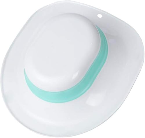 Asiento de inodoro plegable para baño posparto, para el cuidado posparto, bañera, bañera, bañera, lavabo de remojo para calmar y limpiar la vagina,