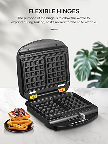 Waffeleisen 2 Belgische Waffeln – Bild 9