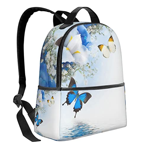 Sac de travail BAFAFA imprimé floral grand volume avec compartiment PC portable