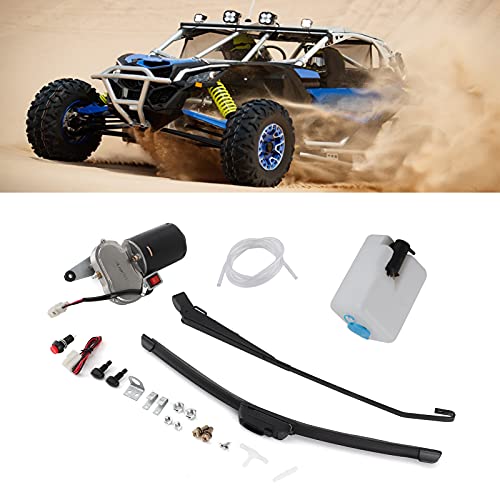 image for aqxreight Windshield Wiper Assembly Kit for UTV Flat Windshields Elect