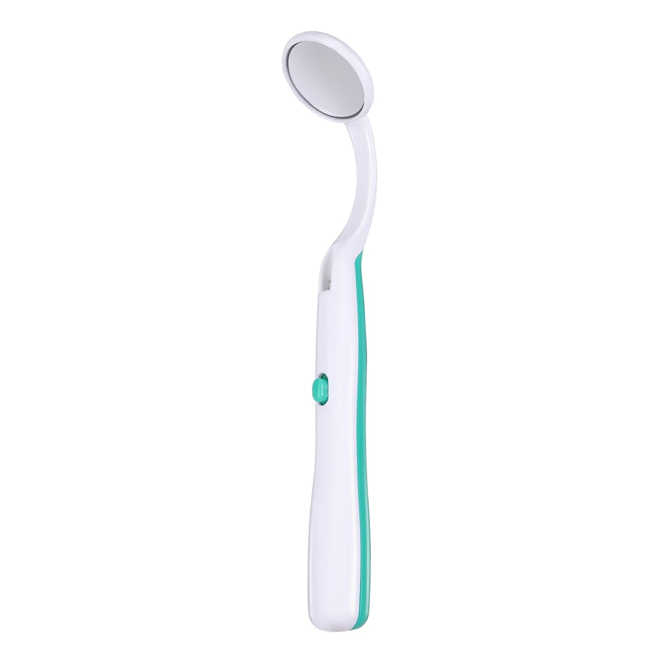 FOMIYES Espejo Dental con Luz LED Anti-Niebla para Inspección Oral (Verde)