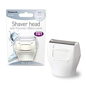 Panasonic Aufsatz Epilierer ES-2D01 / Rasieraufsatz mit Langhaarschneider / Aufsatz für alle Epilierer der EY- und EL-Serie