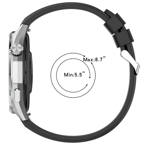 Correa de silicona compatible para Huawei Watch GT 6/22mm miniatura 6