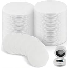 100Sheets Round Kiln Paper for Microwave, 4.7 Inch Kiln Paper for Microwave Kilns for Glass Fusing and Pottery Crafts