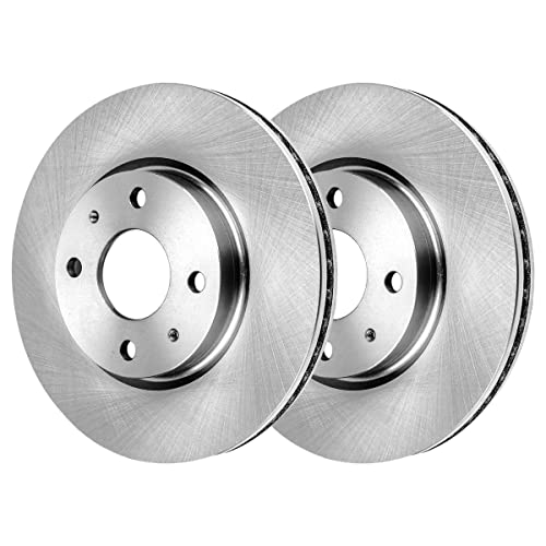 AutoShack R64163PR Front Brake Rotors Pair of 2 Driver and Passenger Side Replacement for 2008 2009 2010 2011 Ford Focus 2.0L FWD