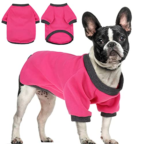 IDOMIK Hunde-Kapuzenpullover aus Fleece, Welpenkleidung, warmer Pullover, Kätzchen, Haustier-Sweatshirt, Hunde, Hundekostüm mit Kapuze, Winterpullover für kleine Hunde und Katzen Cover