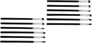 Mipcase Brocha plana para cejas 12 Uds. Broch...