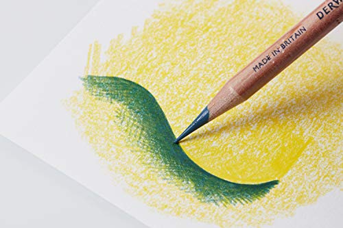 Lápis de Cor Permanente Lightfast 72 Cores Estojo Lata Derwent, 2302722