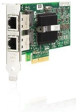 Hewlett Packard Enterprise Sparepart NC360T PCIe 2-Port Gigabit Refurbished, 412651-001L-RFB (Refurbished (1000Base-T) NIC Adapter - Incl. a Low Profile Bracket Attached)