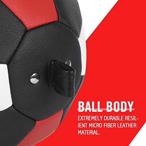 Ohmy Fit Flex Double End Punching Bag Easily Adjust Rension And Height Of Cords With Special Flex Adjustable System. Advance Micro Fiber Material Strong Bladder Gym Exercise For Men&Women (Round) #TOP7