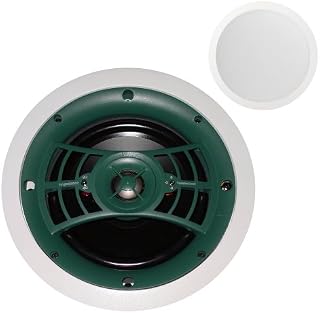 Jamo 8.5A2 60W 2-Way In-Ceiling Speakers (Pair), White Paintable