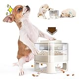 ifetch too video [Fun Feeders]: Dies ist ein multifunktionaler Futterautomat für Haustiere, der Geschirr für Haustiere mit Spielzeug kombiniert. Es ist nicht nur ein Geschirr, das das Austreten von Nahrungsmitteln verlangsamt, sondern auch ein Lernspielzeug, das die Intelligenz von Haustieren verbessert.