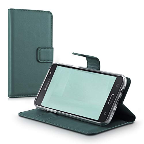 Custodia Compatibile con XIAOMI MI NOTE 10 LITE / M1910F4G / M2002F4LG (6.47) COVER case flip STAND LIBRO gel silicone TPU protezione magnetica eco pelle PORTAFOGLIO porta carte (verde)