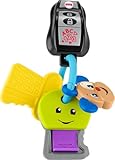 Fisher-Price Baby & Toddler Toy Laugh & Learn Play & Go Keys, Portable Educational Musical Activity for Infants Ages 6+ Months