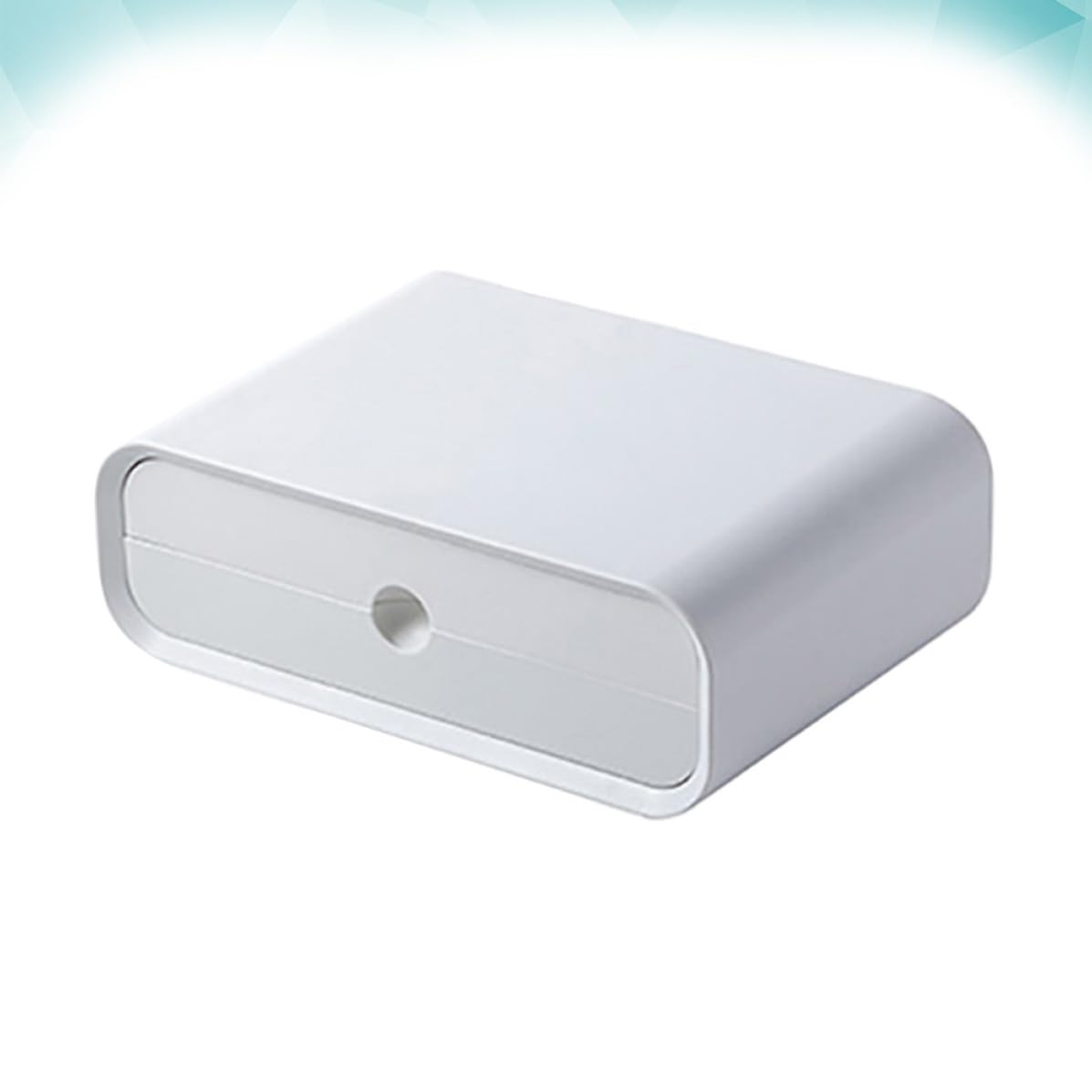 Estante de Almacenamiento para Monitor de Escritorio Blanco Multifunción