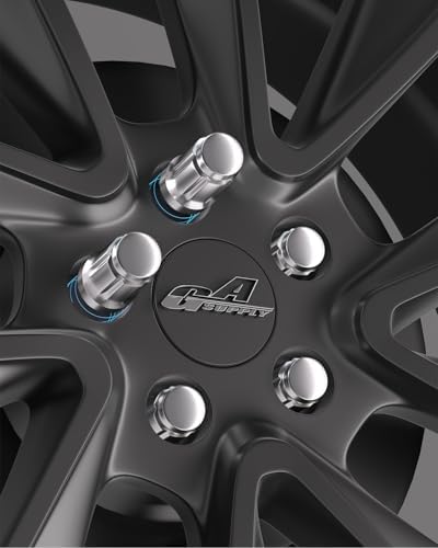 GAsupply 12x1.5 Lug Nuts Spline, Closed End Chrome Acorn Tuner Lug Nuts 1.38" Tall Conical Seat 60 Degree for Aftermarket Wheels, Pack of 20+1 Spline Tuner Socket Key — view 6