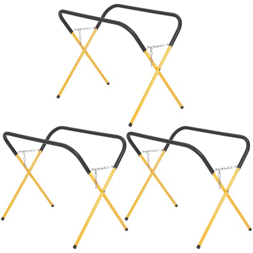 Portable Work Stand, 8000 LBS Capacity Folding Work Stand, Work Bench Stand for Bumpers, Fenders, Doors, Hoods Works, Garage & Shop