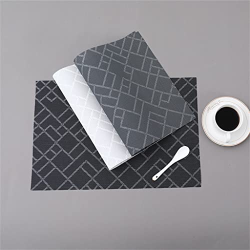 Tapis de table d'hôtel chic en PVC Argento aux motifs géométriques - 4