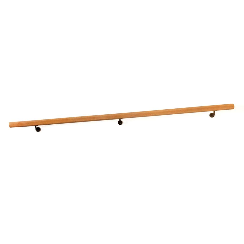Rampe d'escalier en bois LUNEZY main courante en pin de loft