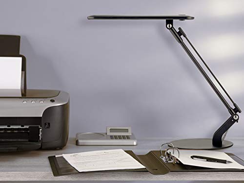 Unilux LED Schreibtischlampe Rumbaled, schwarz – Bild 6