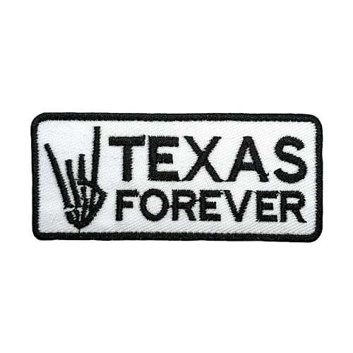 Generic Texas Forever Patches Iron On Patches for Backpacks, 3