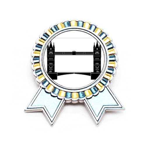 Broche Tower Bridge Londres taille M accessoire idéal pour veste et sac