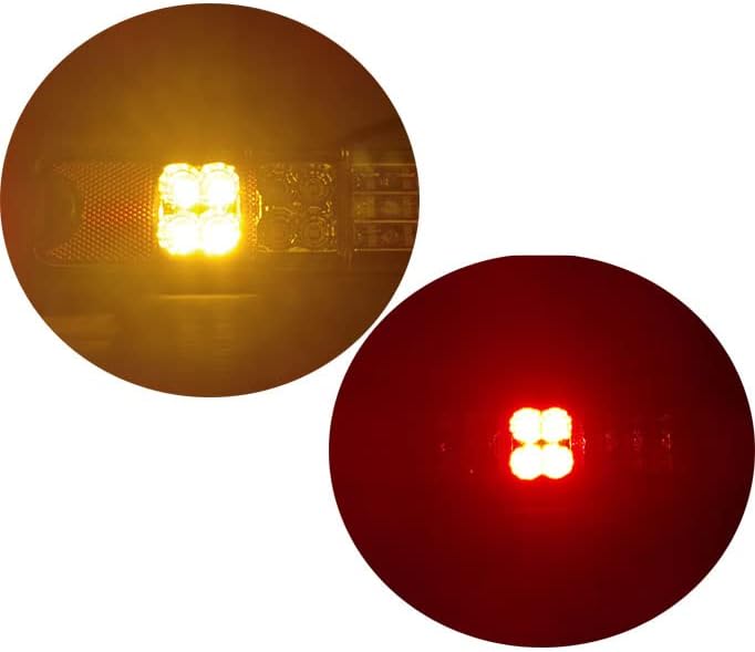 10-80V IP67 Led Forklift Tail Lights Rear Stop Lights Reverse Light for Linde Forklift for Heli for Hangcha Forklift Parts 2Pcs,Single