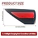 For Tesla Charger Cover,Taillight Charging Port Cover For Tesla Model 3 Y 2017-2024(Rear Left Side)