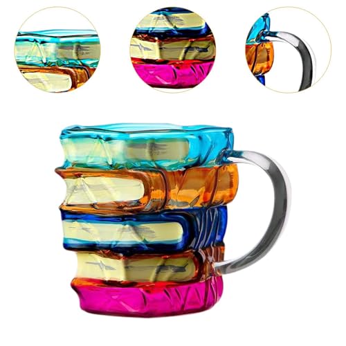 Image of Painted Book Mug Novelty Unique Coffee Mug for Writer Librarians Book Lovers | Ceramic Mug | Coffee Mug | Tea Mug