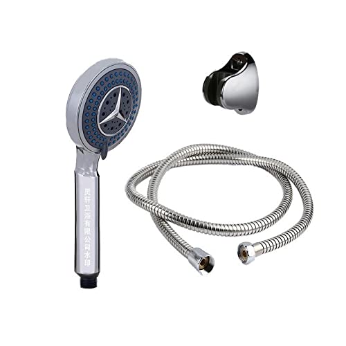 Pomme de douche pommeau salle de bain haute pression avec support de tuyau flexible