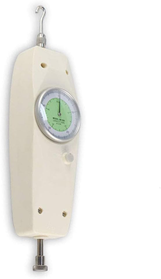 TOPCHANCES High Accuracy Analog Dynamometer Force Measuring Instruments Thrust Tester Analog Dial Mechanical Push Pull Force Gauge Tester Meter (20N)