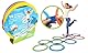 BLUE SKY Ringe von Marelle – Outdoor-Spiel Mehrfarbig – Spielzeit aus Kunststoff – 27 cm x 27 cm – für Kinder – Outdoor – Sprünge – ab 3 Jahren