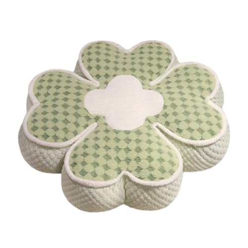 Aurgiarme Cojines de suelo con diseño de tatamis florales cómodos y suaves para sala de estar y dormitorio