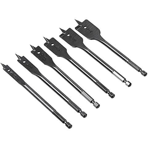 Amazon Basics Juego de Brocas de Pala Denali de 6 Piezas Cover