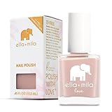 ella+mila Professional Nail Polish - Quick Dry Nail Polish - Long-Lasting & Chip Resistant Formula (Love Collection - Pour the Bubbly - 0.45 fl oz)