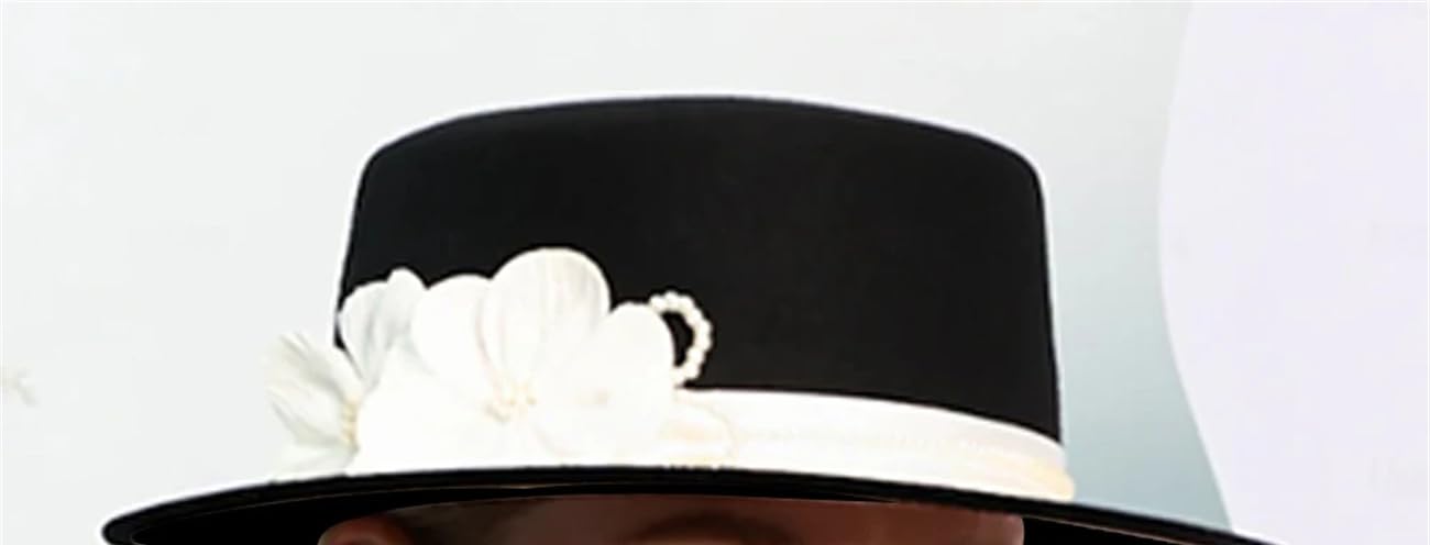 Cappello Fedora da donna a bombetta cloche berretto per matrimonio tea party elegante matrimonio con perla copricapo