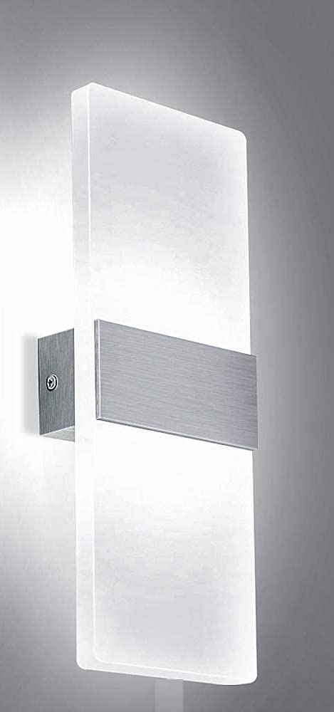 Groeien 15 Watts Rectangular Acrylic LED Wall Lamp- White (1)-image-35