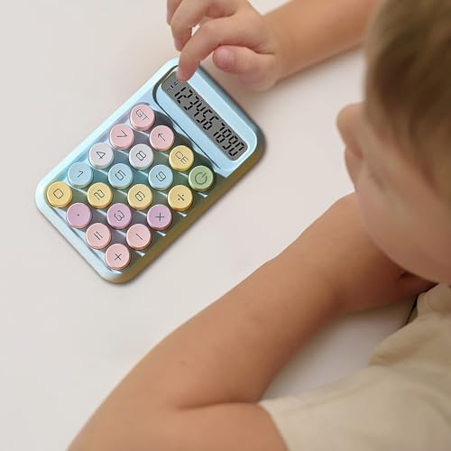 Calculadora electrónica de 10 dígitos estándar con pantalla LCD grande para escritorio de oficina 5