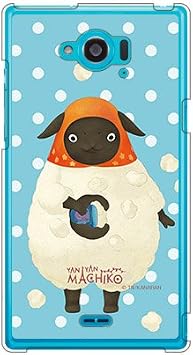 Yanyan Machiko Series Machico Blue Clear / for AQUOS Zeta SH-01G/docomo DSH01G-PCCL-152-MB42