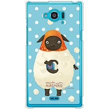 Yanyan Machiko Series Machico Blue Clear / for AQUOS Zeta SH-01G/docomo DSH01G-PCCL-152-MB42